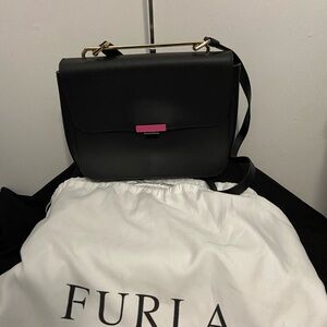Furla Elisir  Crossbody Bag Black